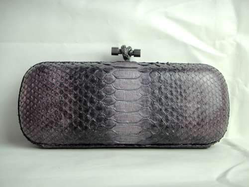 Bottega Veneta Clutches New Knot 8652 silver grey snake